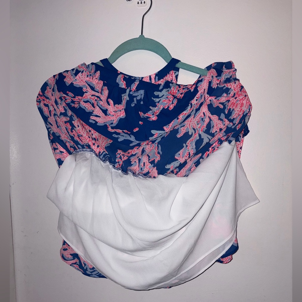 Lilly Pulitzer | Women’s 0 | NWT | Mini  | Blue Coral | Vibrant | Colorful - Picture 10 of 16